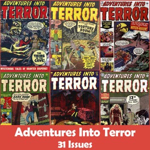Adventures Into Terror Comics Collection, 31 Issues CBR - Digital Download