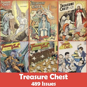 Treasure Chest Comics Collection, 489 Issues CBR - Digital Download