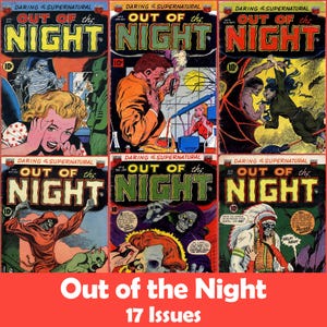 Out of the Night Comics Collection, 17 Issues CBR - Digital Download