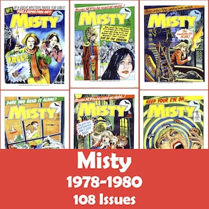 Misty Comics Collection, 108 Issues CBR - Digital Download
