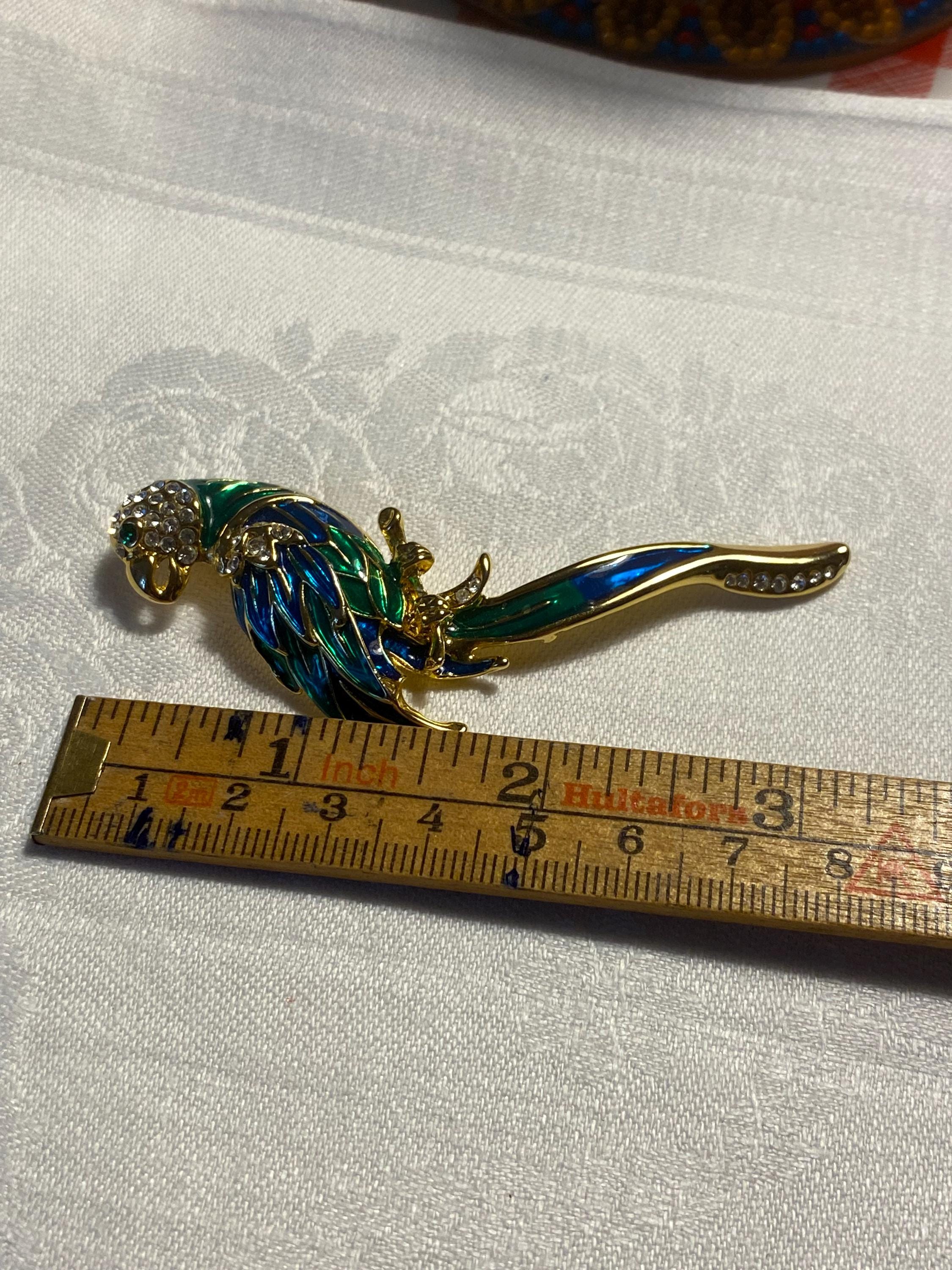 A&S Attwood and Sawyer 孔雀 ブローチ peacock A&S Attwood and Sawyer 孔雀 ブローチ peacock