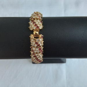 Bracelet Attwood and Sawyer Swarovski crystals signed