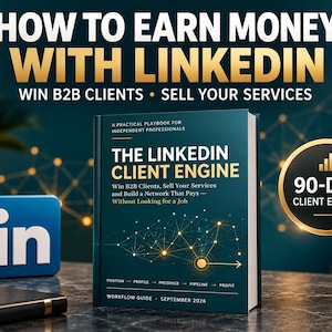 Hur man tjänar pengar med LinkedIn | Guide till B2B-kundförvärv | Frilansare och konsulter