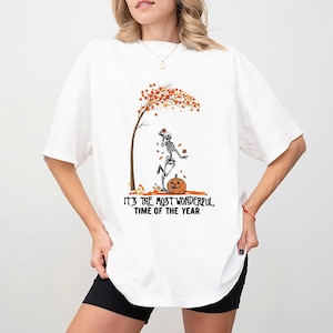 Comfort Colors It's the Most Wonderful Time of the Year Halloween t-shirt, Vintage Halloween shirt, Halloween shirt, Halloween