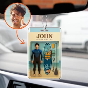 Custom Action Figure, Turn Your Photo into an Action Figure, Photo Custom Action Figure Acrylic Block, Car Ornament, Ornament