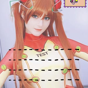 Cartolina cosplay di Asuka