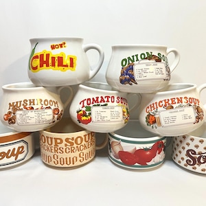 Campbell Soup Bowls - Etsy