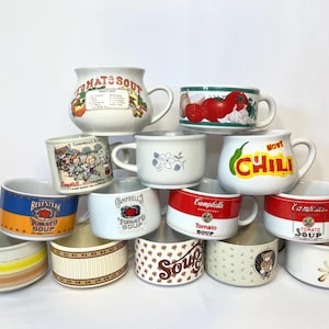 Campbell Soup Bowls - Etsy