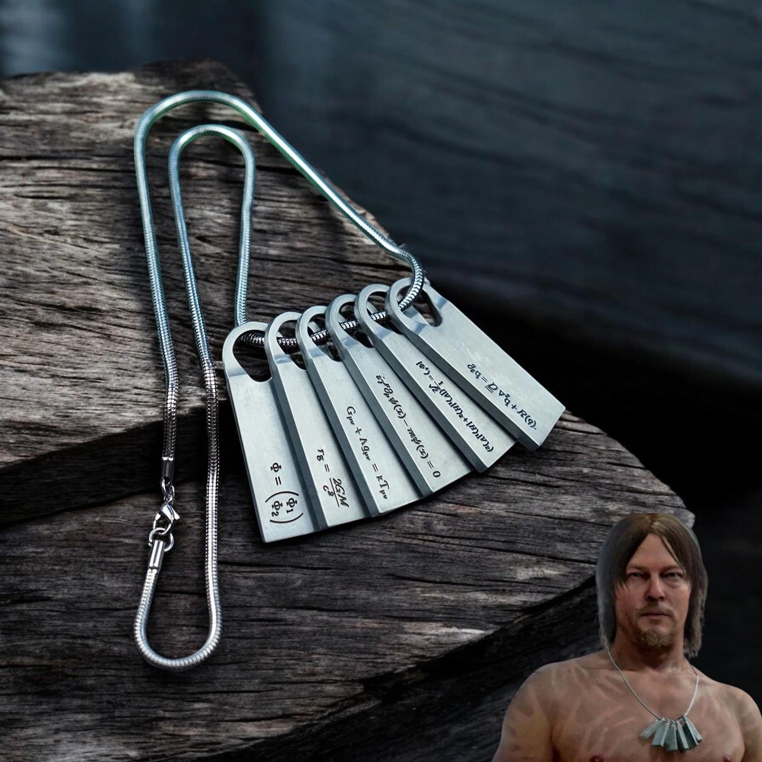 Death Stranding Qpid Necklace - Sam Norman Reedus Inspired