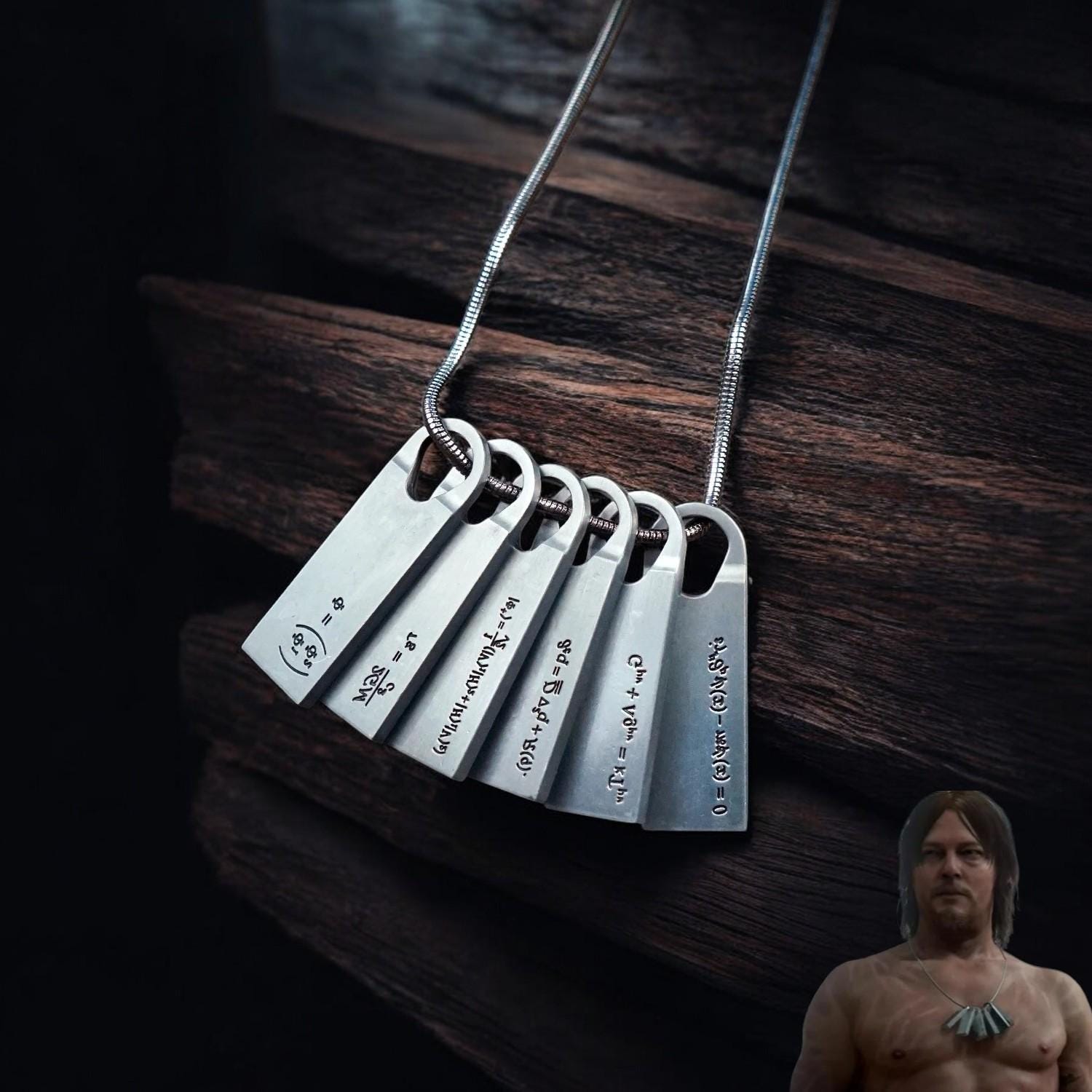 Death Stranding Qpid Necklace - Sam Norman Reedus Inspired