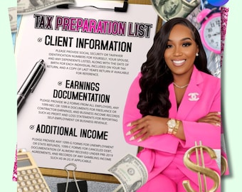 Tax Prep Service Flyer, Tax Preparation Flyer, Accounting Flyer, Tax Consultant Marketing Template, Tax Flyer for Tax Season, DIY in Canva