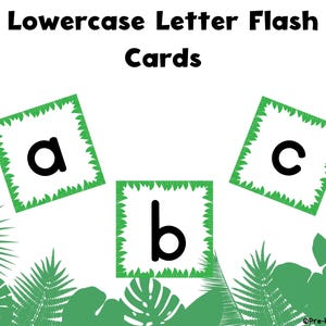 Tarjetas didácticas de letras para preescolar Letras minúsculas Reconocimiento de letras para preescolar Clase para preescolar Archivo de minúsculas para preescolar Tarjetas didácticas del alfabeto para educación en el hogar Letras