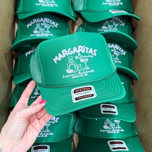 Margaritas & Matrimony Bachelorette Trucker Hat: Custom Final Fiesta
