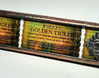 The Golden Ticket - Special Order 6.5 inch Blotter Art Marblescope