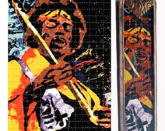 Jimi 2 - Special Order 6.5 Inch Blotter Art Marblescope