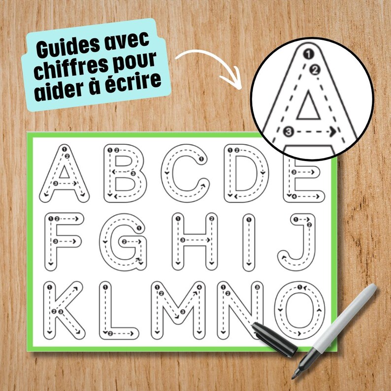 Aidergraph Writing 10 Printable Graphic Design Sheets (PDF) - Learn to Write Numbers and ...