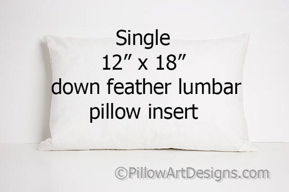 18 inch pillow insert