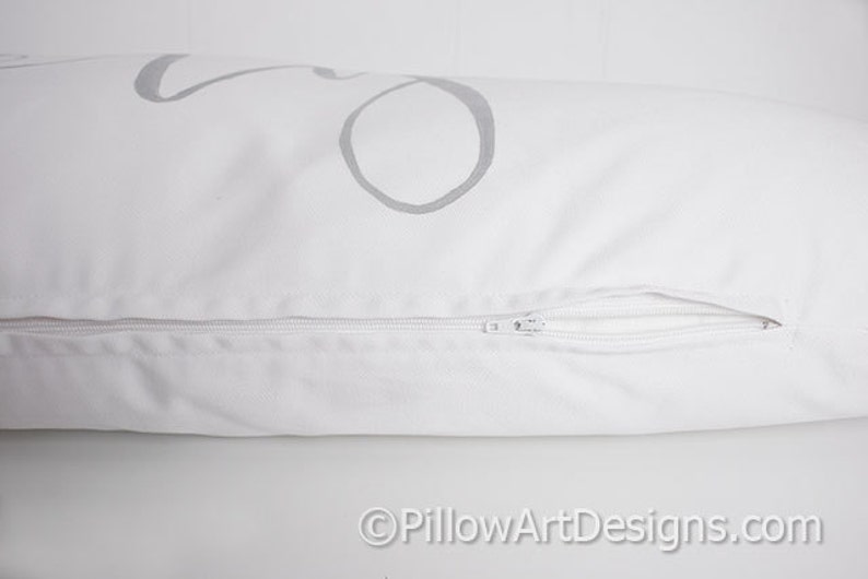 Large Lumbar Bolster Pillow Cover with Words Saying We Are One Etsy