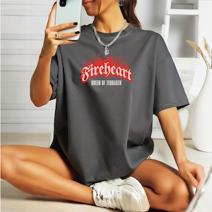 Throne of Glass Shirt, Throne of Glass Merch, Fireheart Aelin Galathynius, Comfort Colors 1717 Shirt