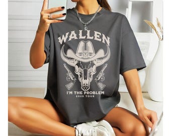 Custom Morgan Wallen Shirt, I&#39;m The Problem Tour Shirt , Country Concert Tee, Country Music Shirt