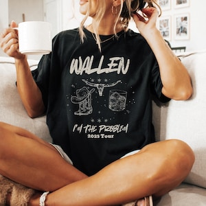Custom Morgan Wallen Shirt, I&#39;m The Problem Shirt Tour Shirt, Country Concert Tee, Country Music Shirt