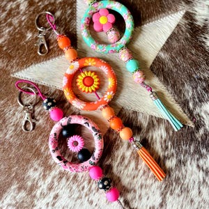 Keychains | Silicone Keychains | Western Keychains | Bohemian Keychains | Purse Jewelry | Purse Charms