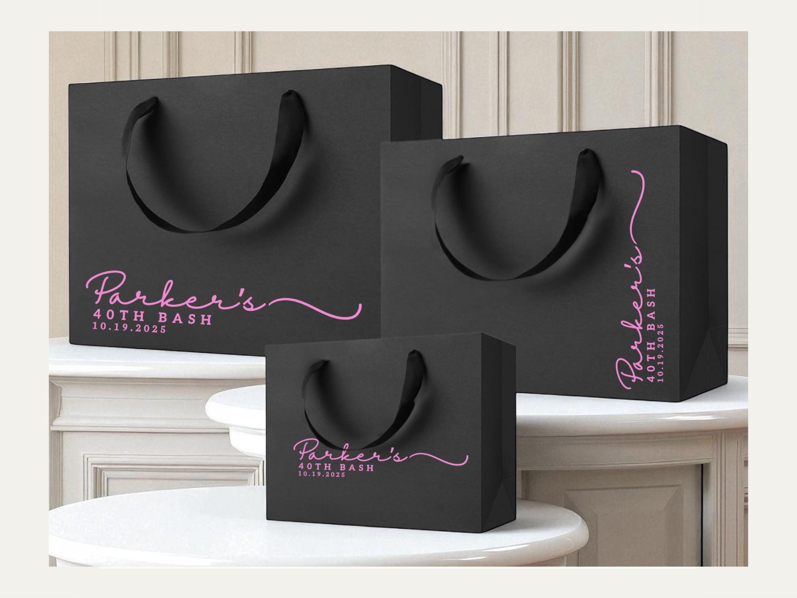 Logo Paper Bags With Handles