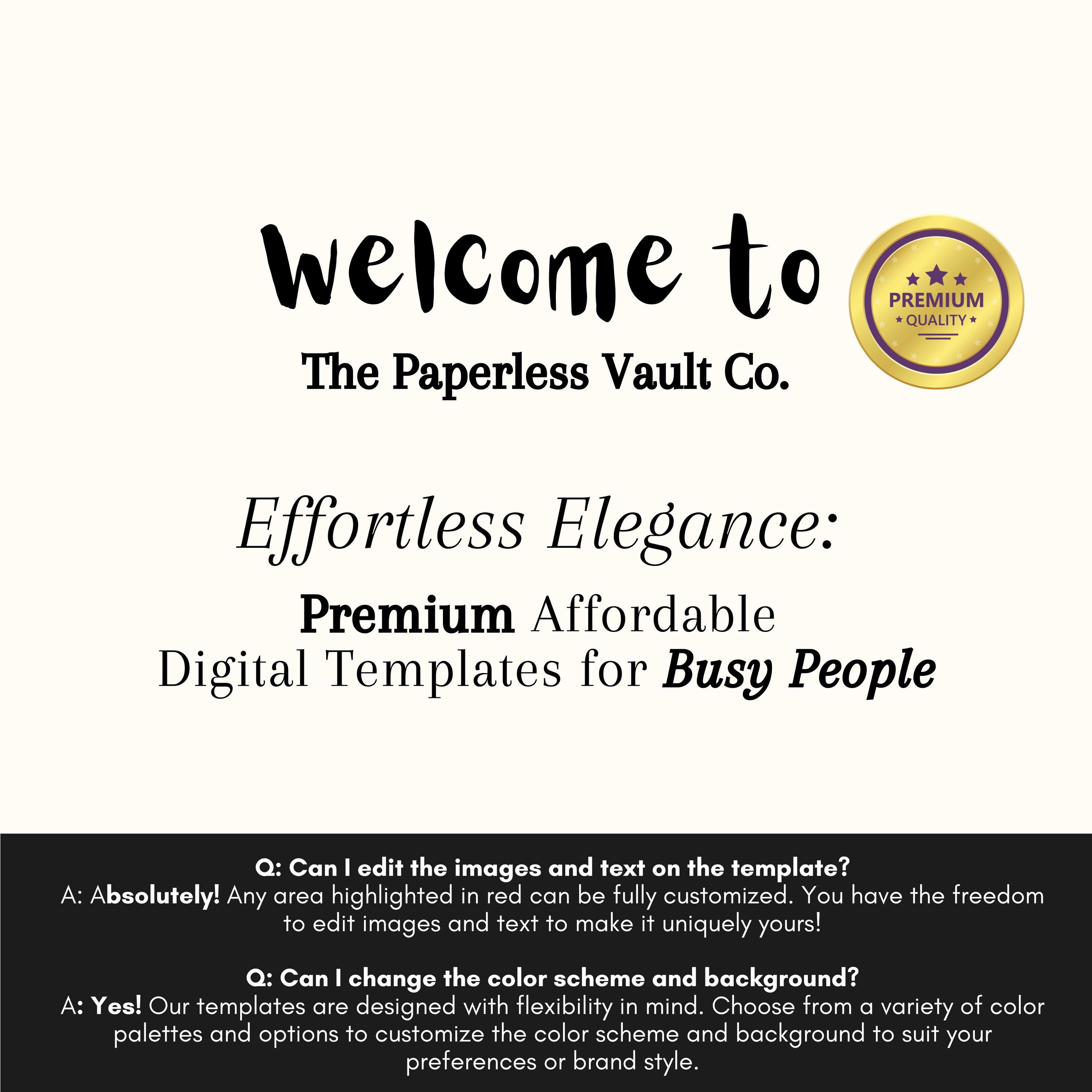 Editable Nonprofit Newsletter Template Modern 3page Design (canva