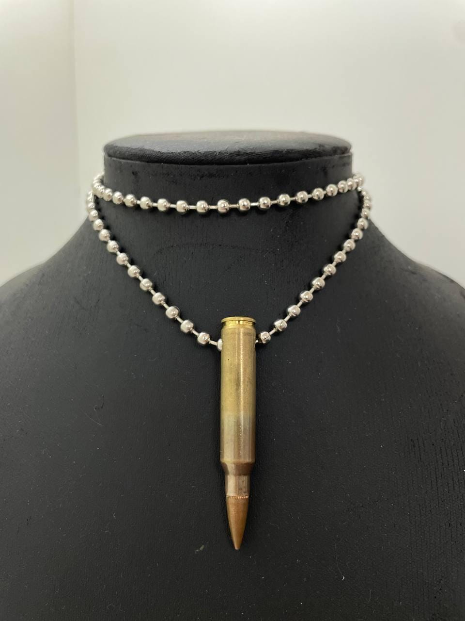 308 Bullet Pendant Necklace, 7.62x51 NATO, Tactical Jewelry - Etsy