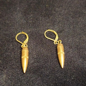 308 kogeloorbellen | Echte 7,62 x 51 NAVO-messing behuizingen | Handgemaakte sieraden met geweerpatronen | Tactisch cadeau