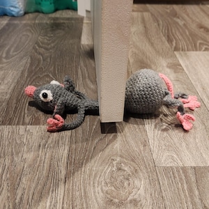 Crochet Mouse Door Stopper
