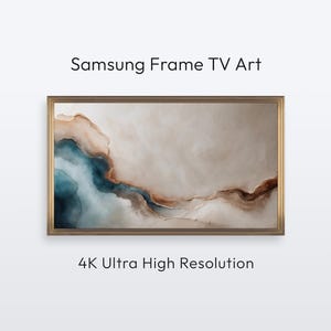 Minimalist Abstract Art for Samsung Frame TV. Organic Modern Image (4K Digital Print Download)