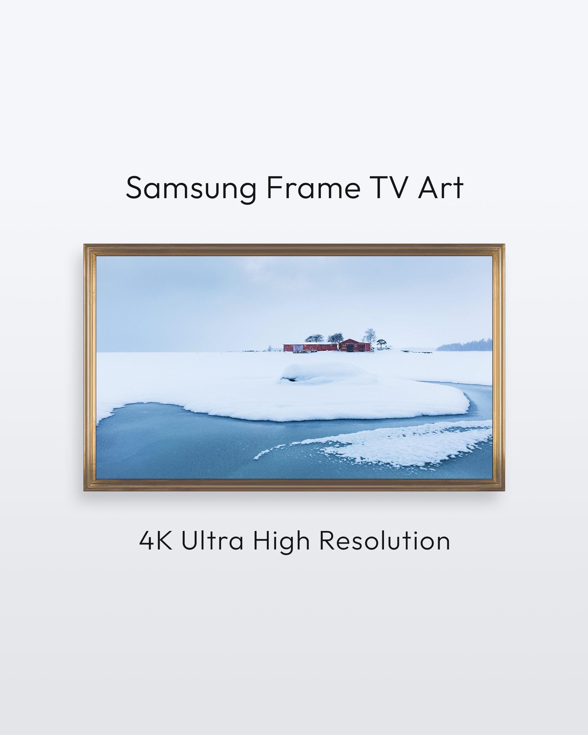 Boatyard. Samsung Frame TV Art. Finland Nature Photography (4K Digital Print Download)
