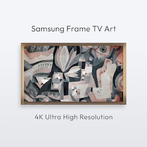Paul Klee "Dry Cooler Garden" Abstract Samsung Frame TV Art (4K Digital Print Download)