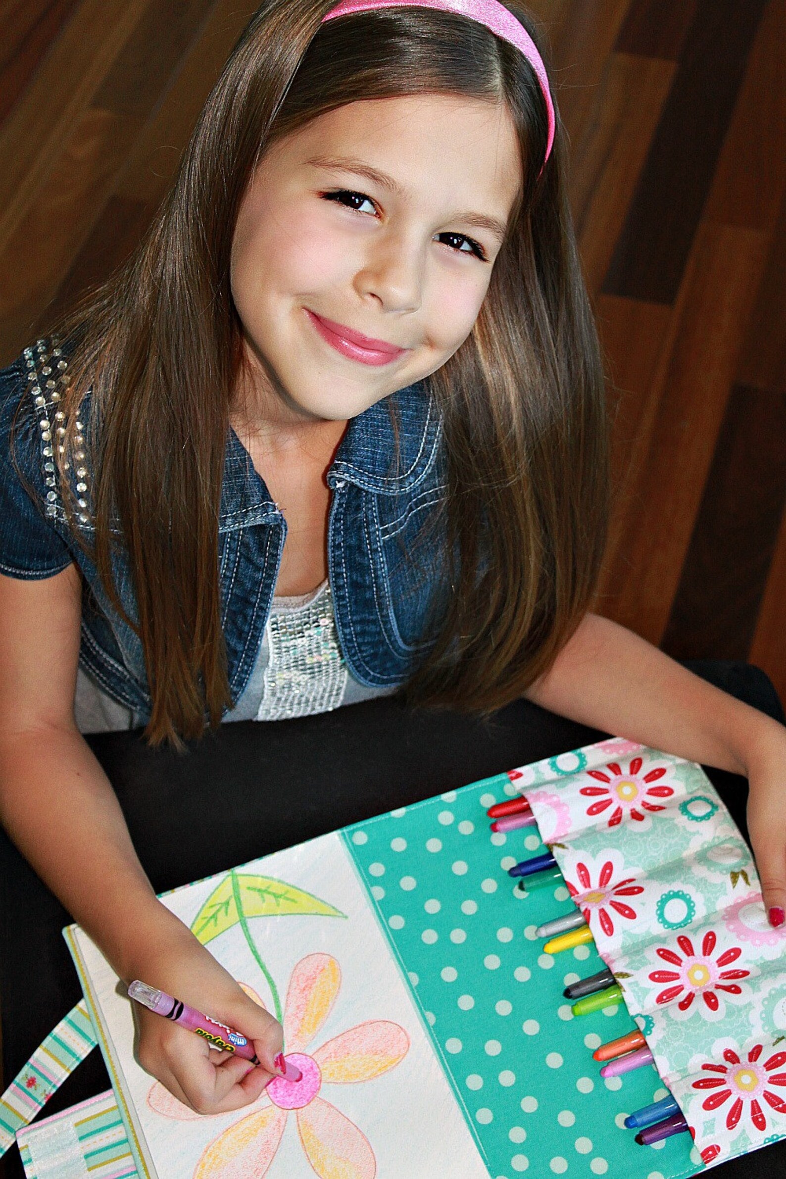 Crayon wallet crayon case children's art toy crayon Etsy