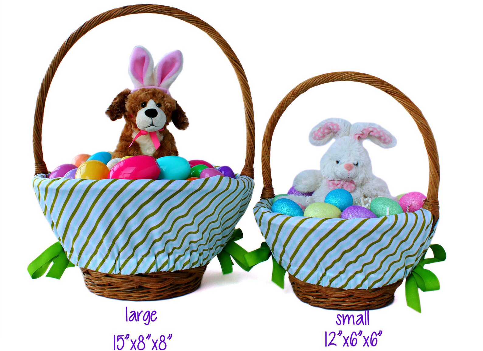 Personalized Easter Basket Liner Size Small Easter Basket Etsy