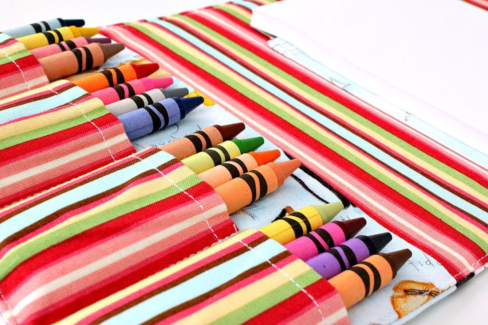 Crayon Wallet Crayon Organizer Children's Coloring Toy Etsy