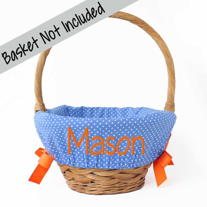 Large Personalized Easter Basket Liner for Oversized Easter Etsy