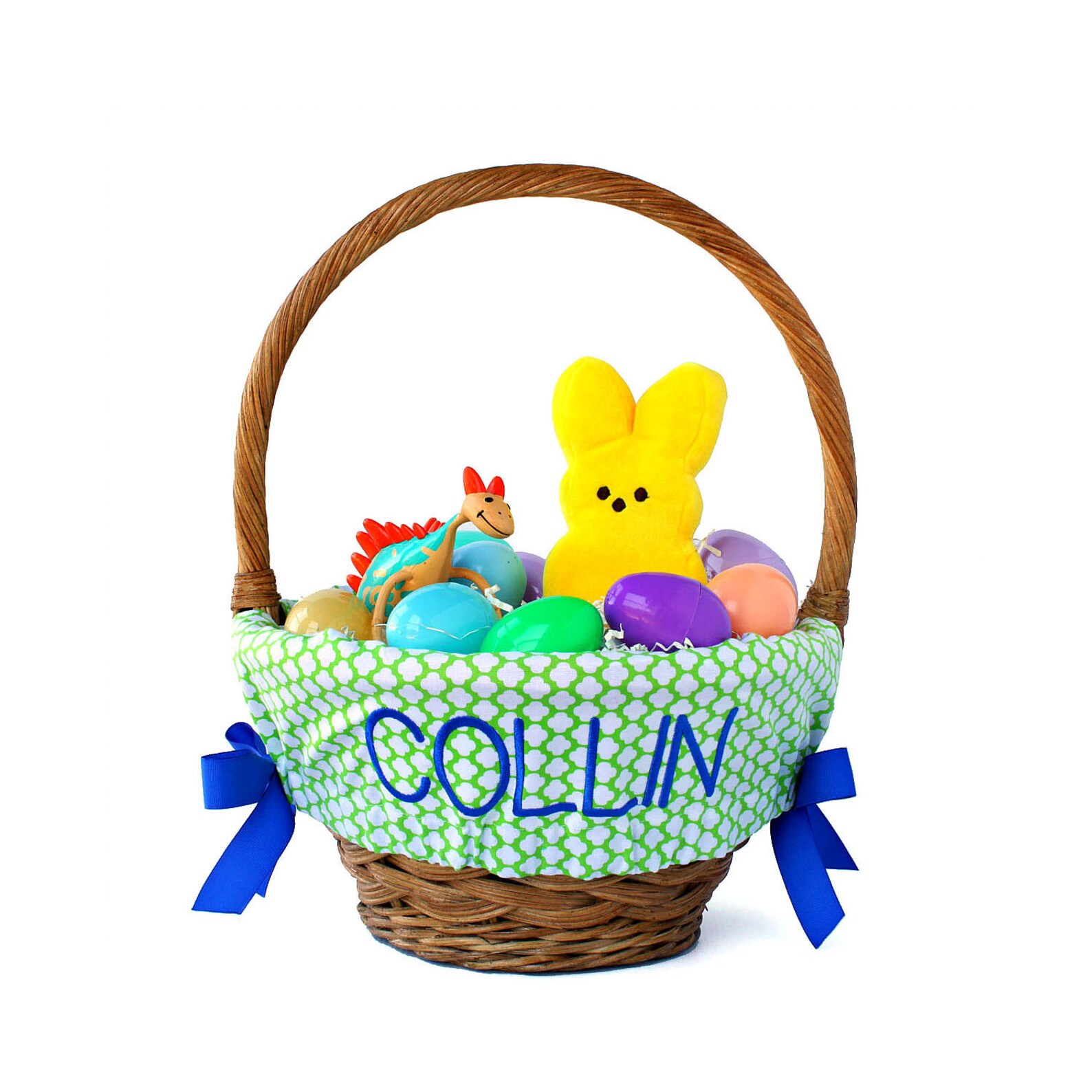 Personalized Easter Basket Liner Size Small Easter Basket Etsy