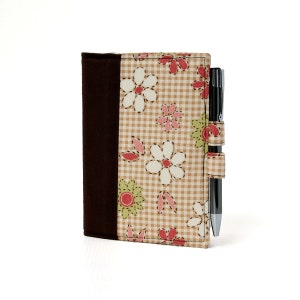 Guinga encargado Floral de poco lista, embrague de Bloc de notas Mini, cartera de planificador de día, profesor regalo, Bloc de notas, titular del cupón, bolsa libreta