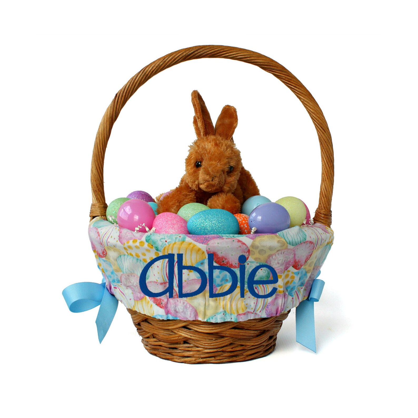 Personalized Easter Basket Liner Size Small Easter Basket Etsy