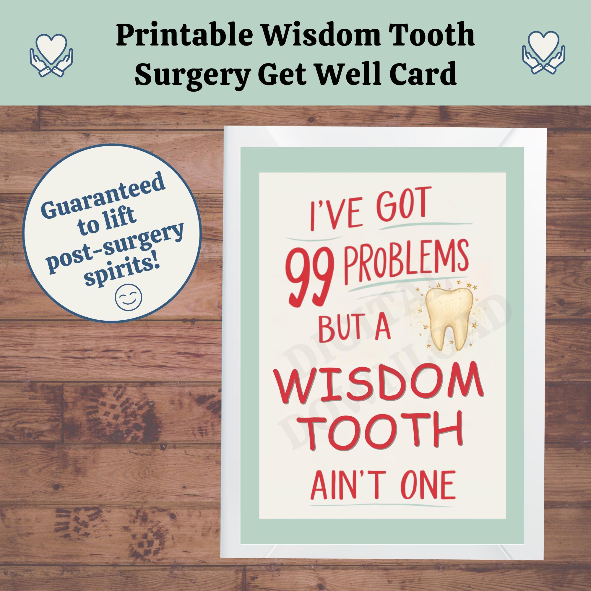 Wisdom Teeth Removal Funny Dentist Videos Wisdom Teeth Removal Card