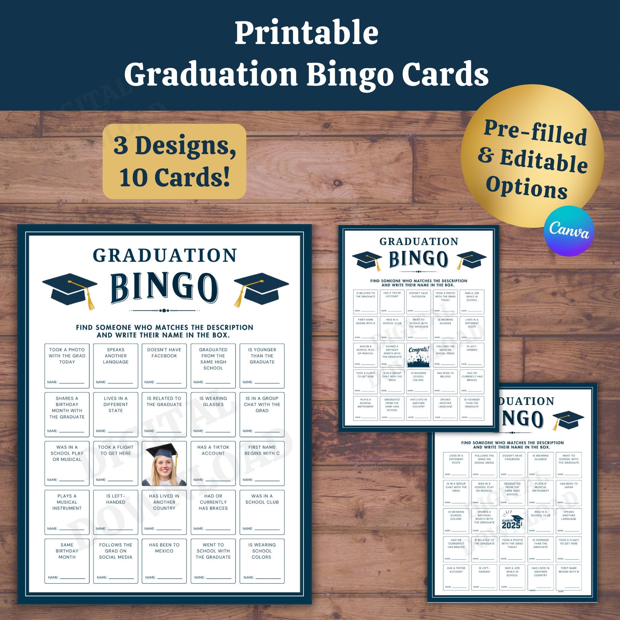Graduation Bingo Game, 2025 Printable Editable Find the Guest Activity for Grad Party – Fun Icebreaker Game in 2 Sizes, PDF Download - Etsy graduation-bingo-game-2025-printable-editable-find-the-guest-activity-for-grad-party-fun-icebreaker-game-in-2-sizes-pdf-download-etsy