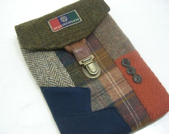 iPad Mini 2, Nook, kindle , tablet,E-Reader Case, Eco Friendly, Recycled Suit Coat