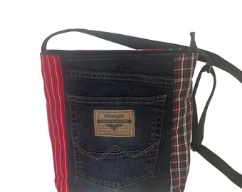 Custom Memory Tote Bag, Repurposed Clothing Keepsake