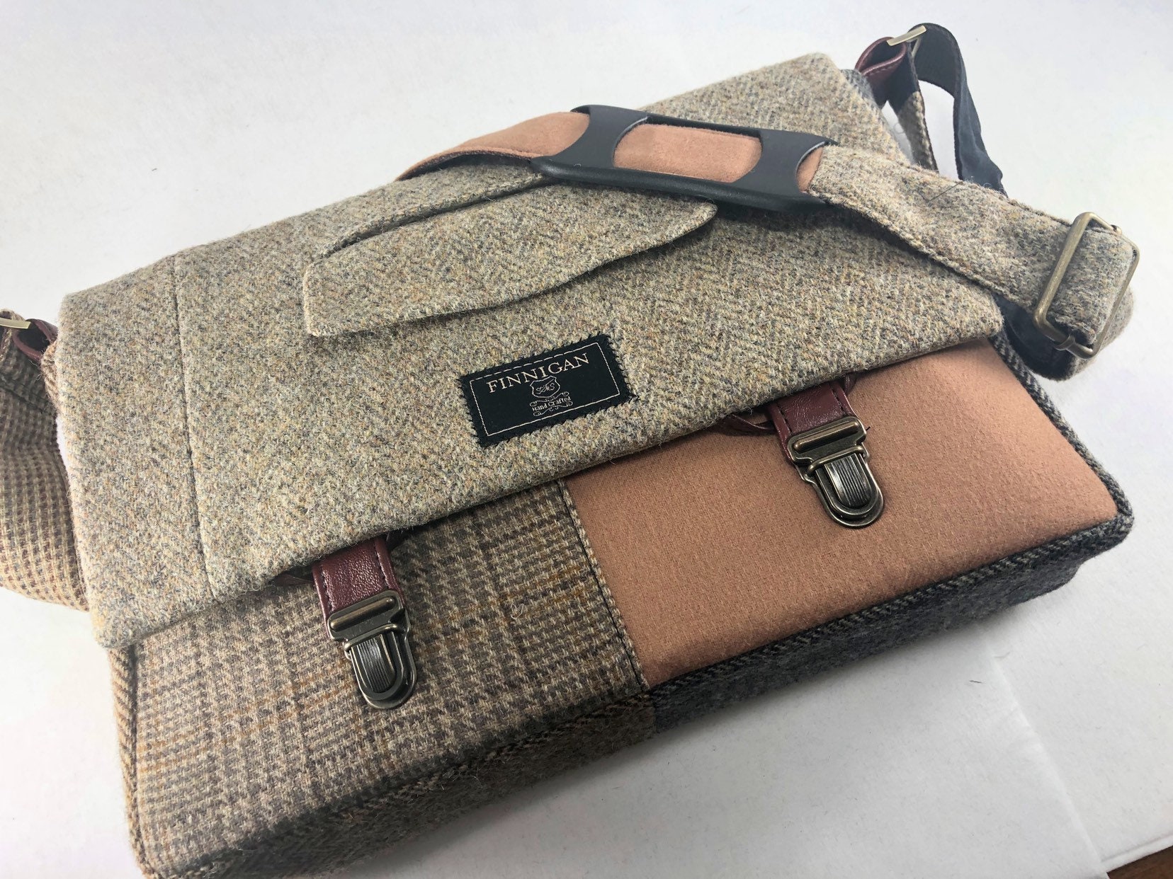 wool laptop bag
