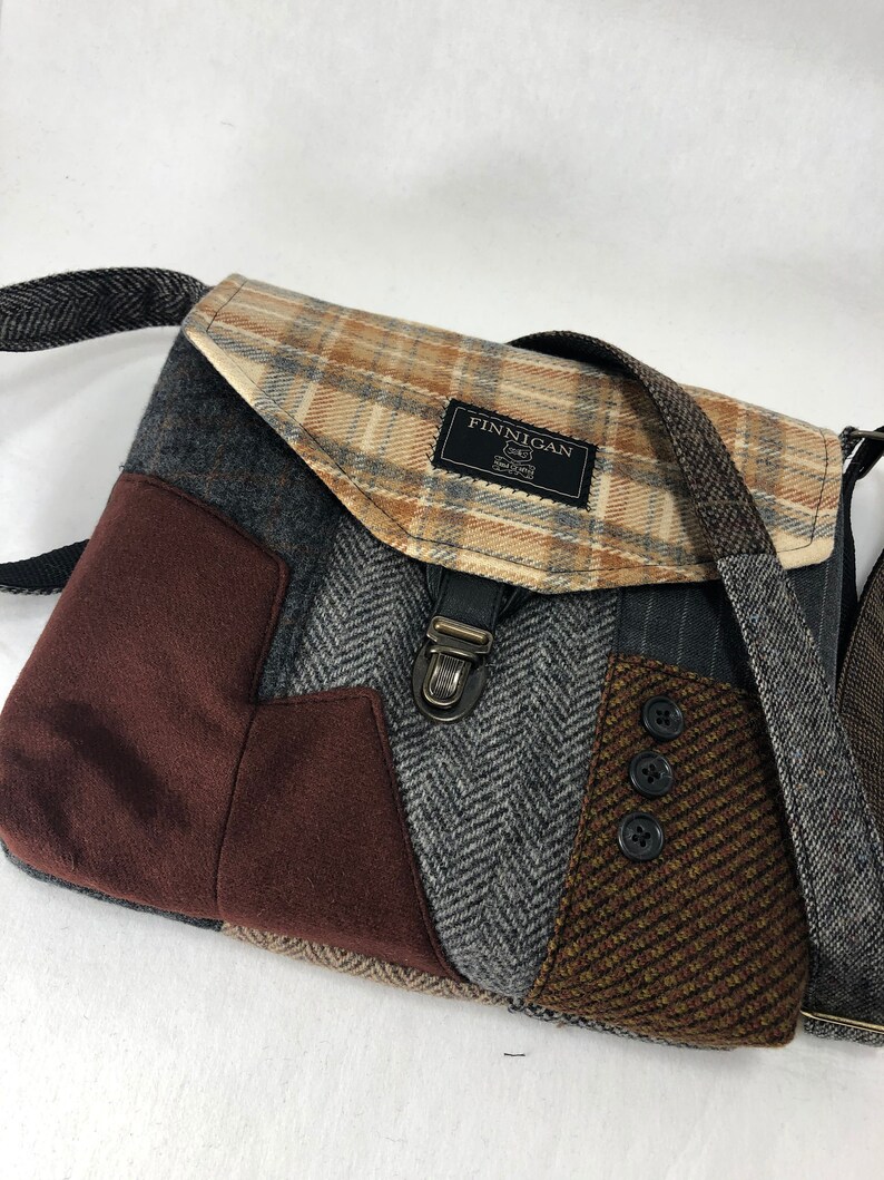 Recycled Purse Crossbody Bag Crossbody Purse Recycled Etsy