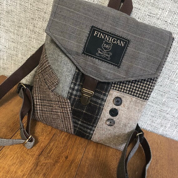 Mochila Bolsa de mochila reciclada Mochila para hombre Mochila