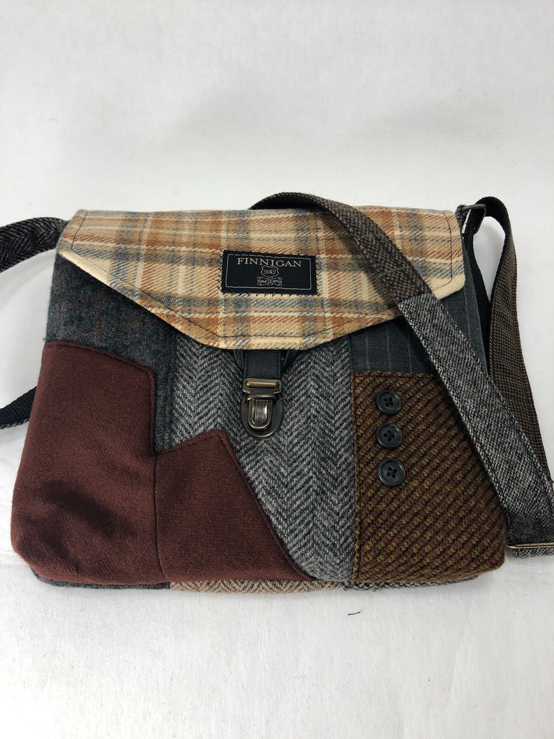 Recycled Purse Crossbody Bag Crossbody Purse Recycled Etsy