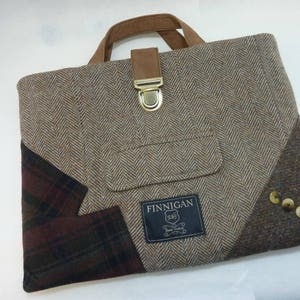 15&quot; Laptop sleeve Macbook sleeve Mens laptop sleeve Womens laptop sleeve Recycled Suit Coat Laptop Sleeve15&quot; macbook  Eco Friendly